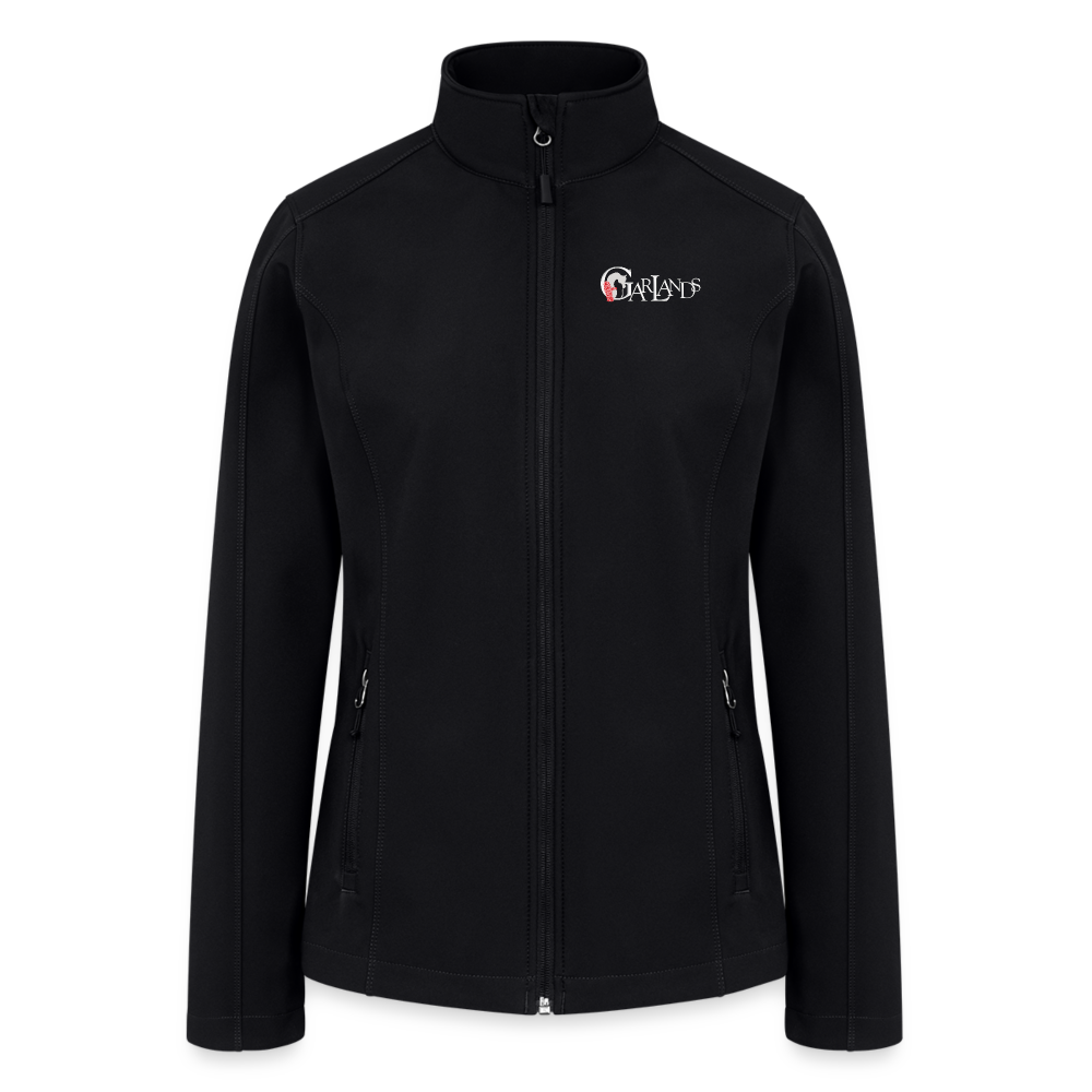 Garlands Women’s Soft Shell Jacket - black