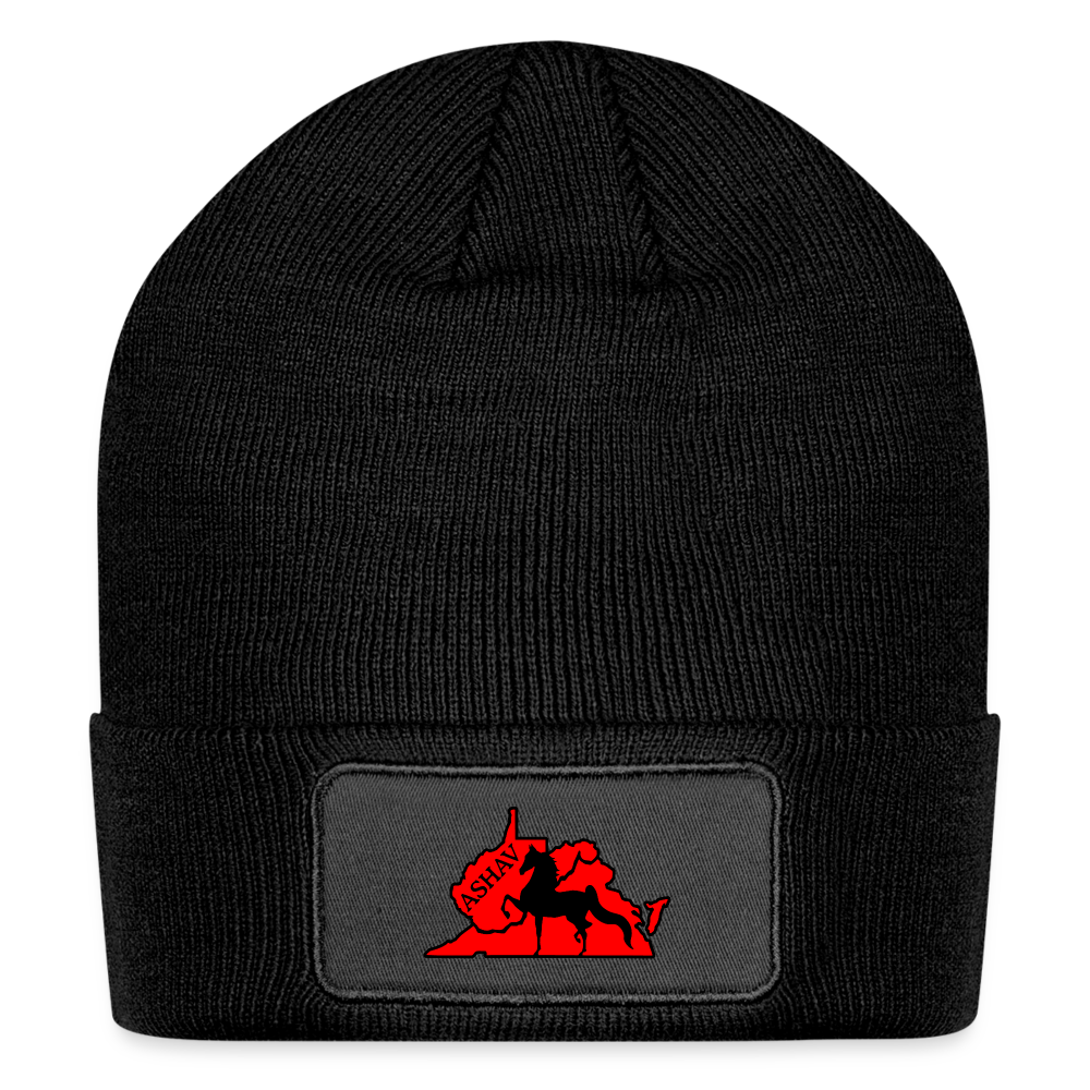 
                  
                    ASHAV Patch Beanie - black
                  
                