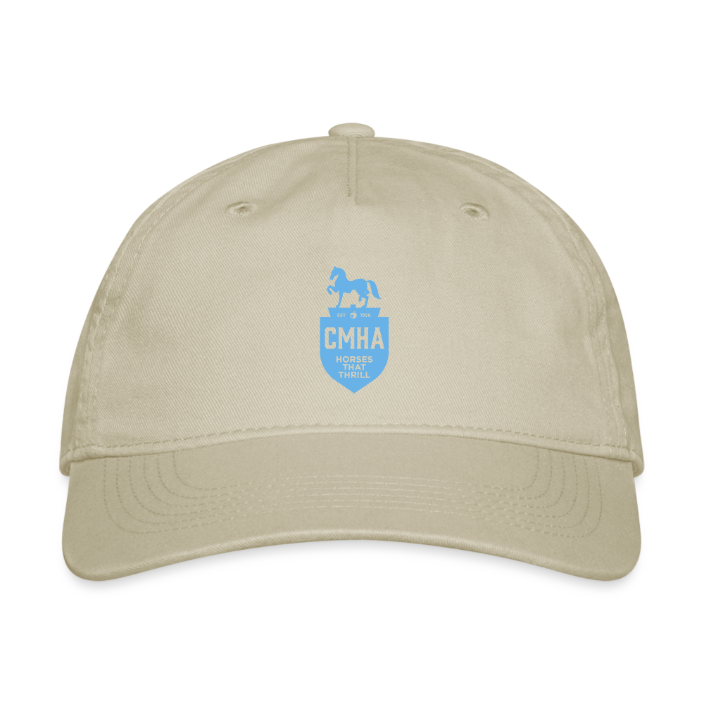 CMHA 100% Cotton Baseball Cap - khaki