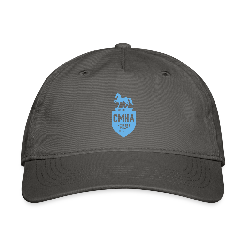 CMHA 100% Cotton Baseball Cap - charcoal
