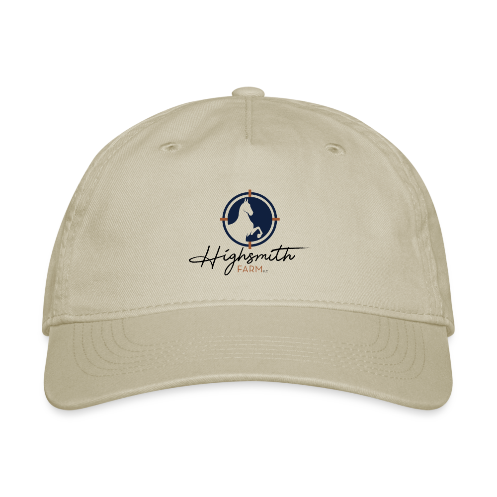 Highsmith Farm 100% Cotton Baseball Cap - khaki