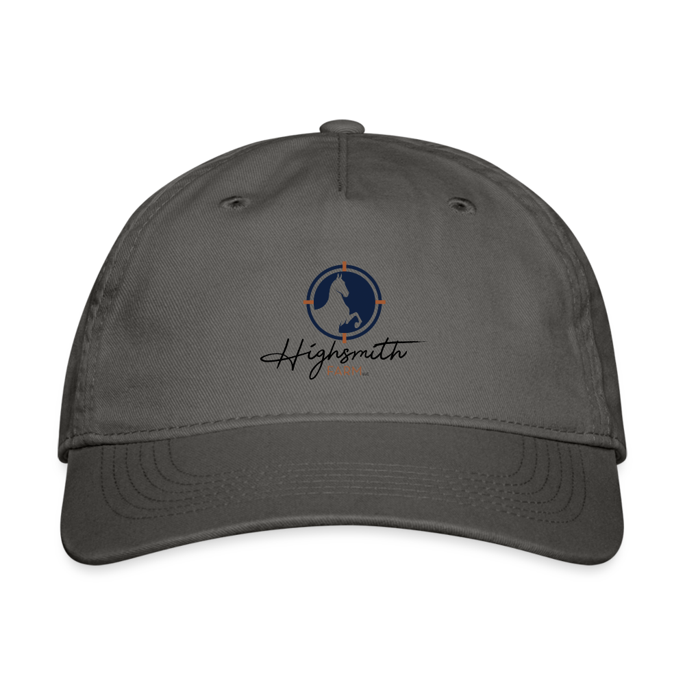 Highsmith Farm 100% Cotton Baseball Cap - charcoal