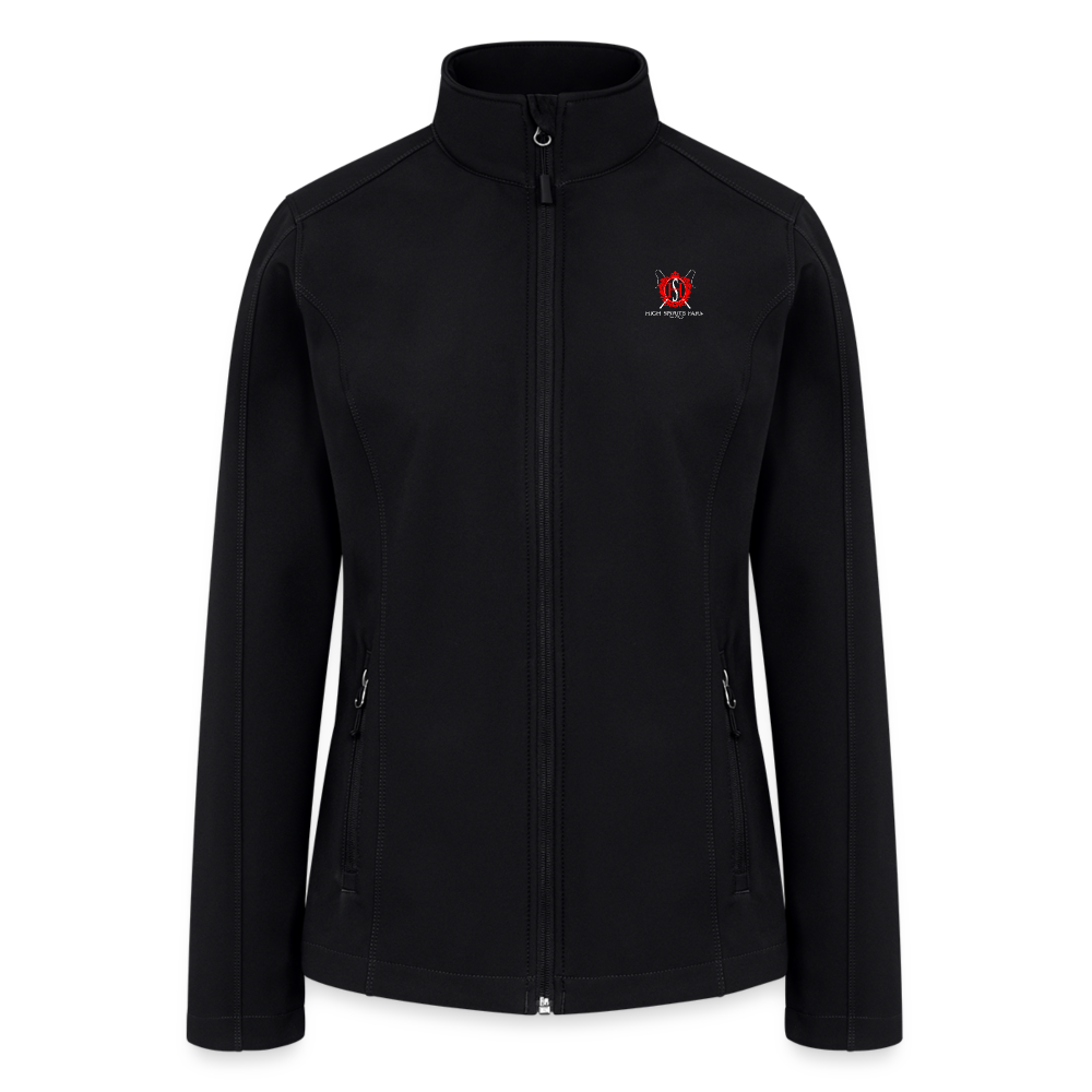 High Spirit Farm Women’s Soft Shell Jacket - black