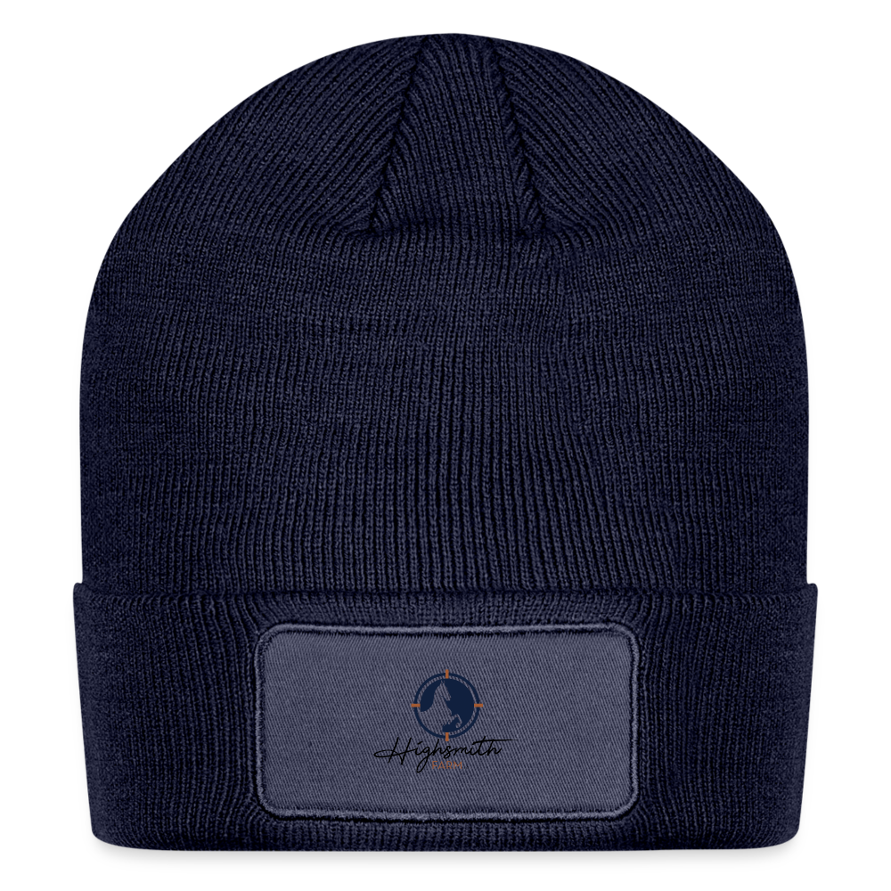 
                  
                    Highsmith Farm Patch Beanie - navy
                  
                