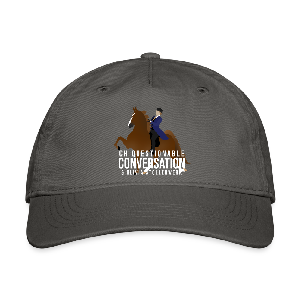 
                  
                    CH Questionable Conversation 100% Cotton Baseball Cap - charcoal
                  
                