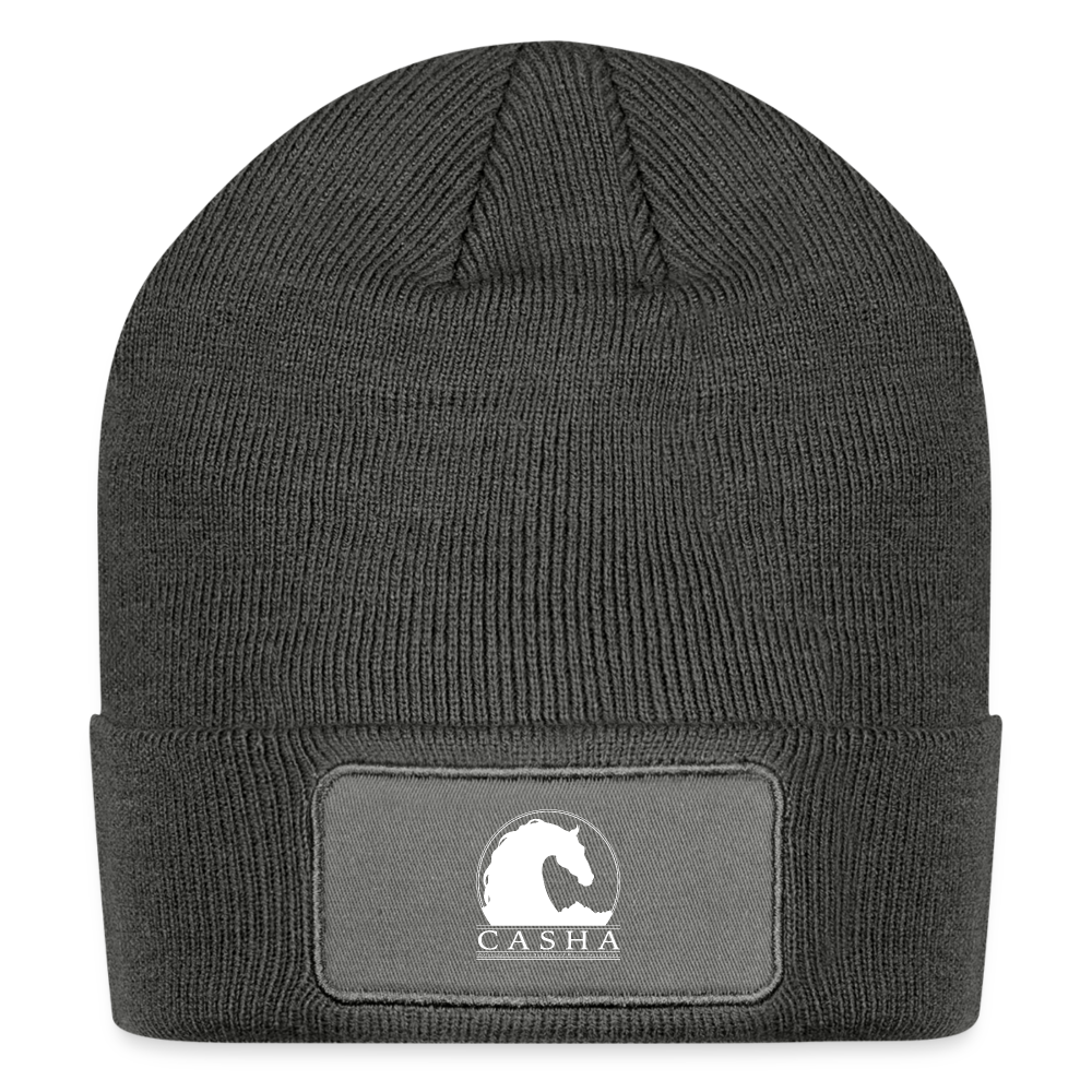 
                  
                    CASHA Patch Beanie - charcoal grey
                  
                