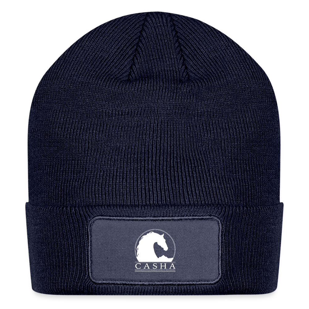 
                  
                    CASHA Patch Beanie - navy
                  
                