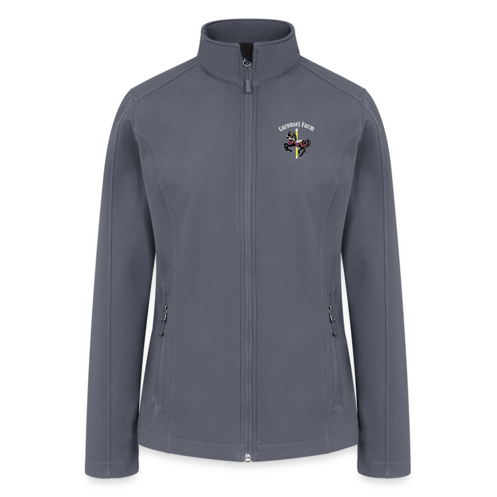 Carousel Farm Women’s Soft Shell Jacket - gray