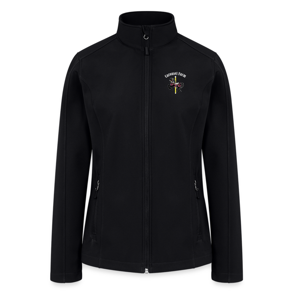 Carousel Farm Women’s Soft Shell Jacket - black