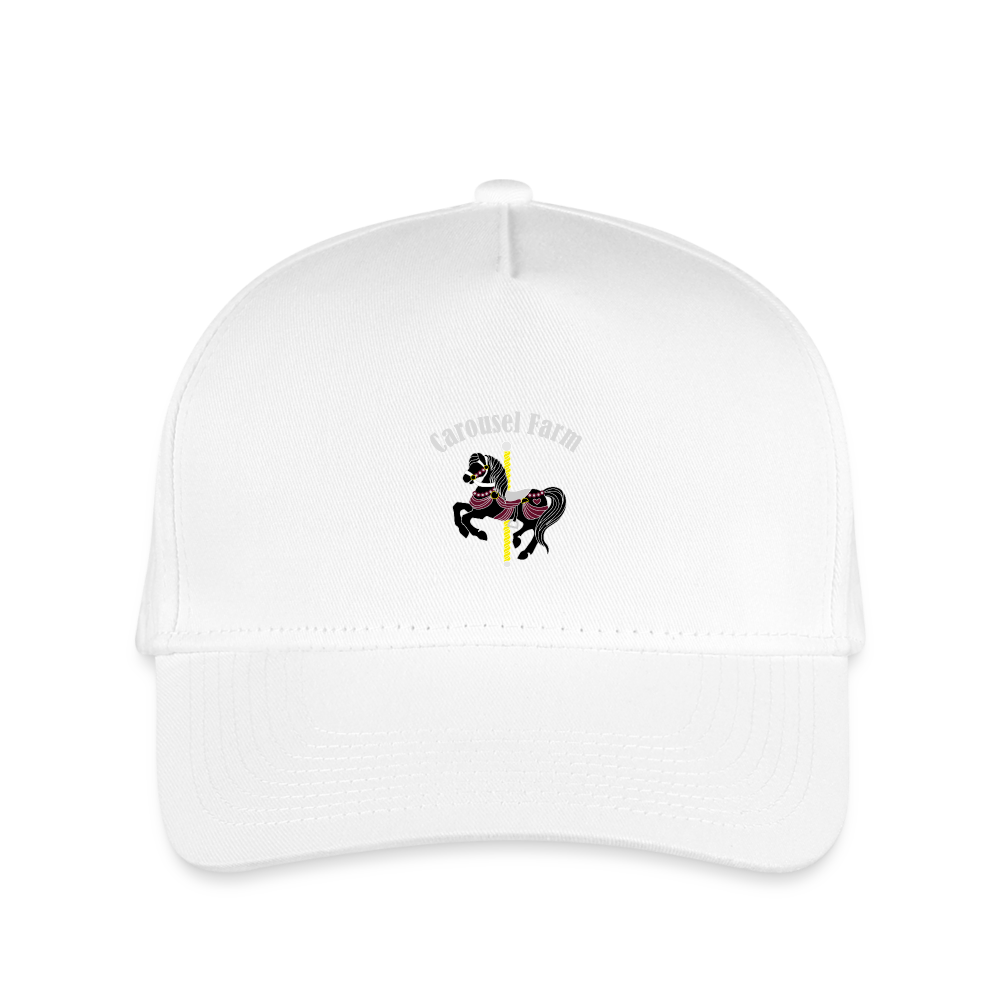 Carousel Farm Kid's Baseball Cap - white