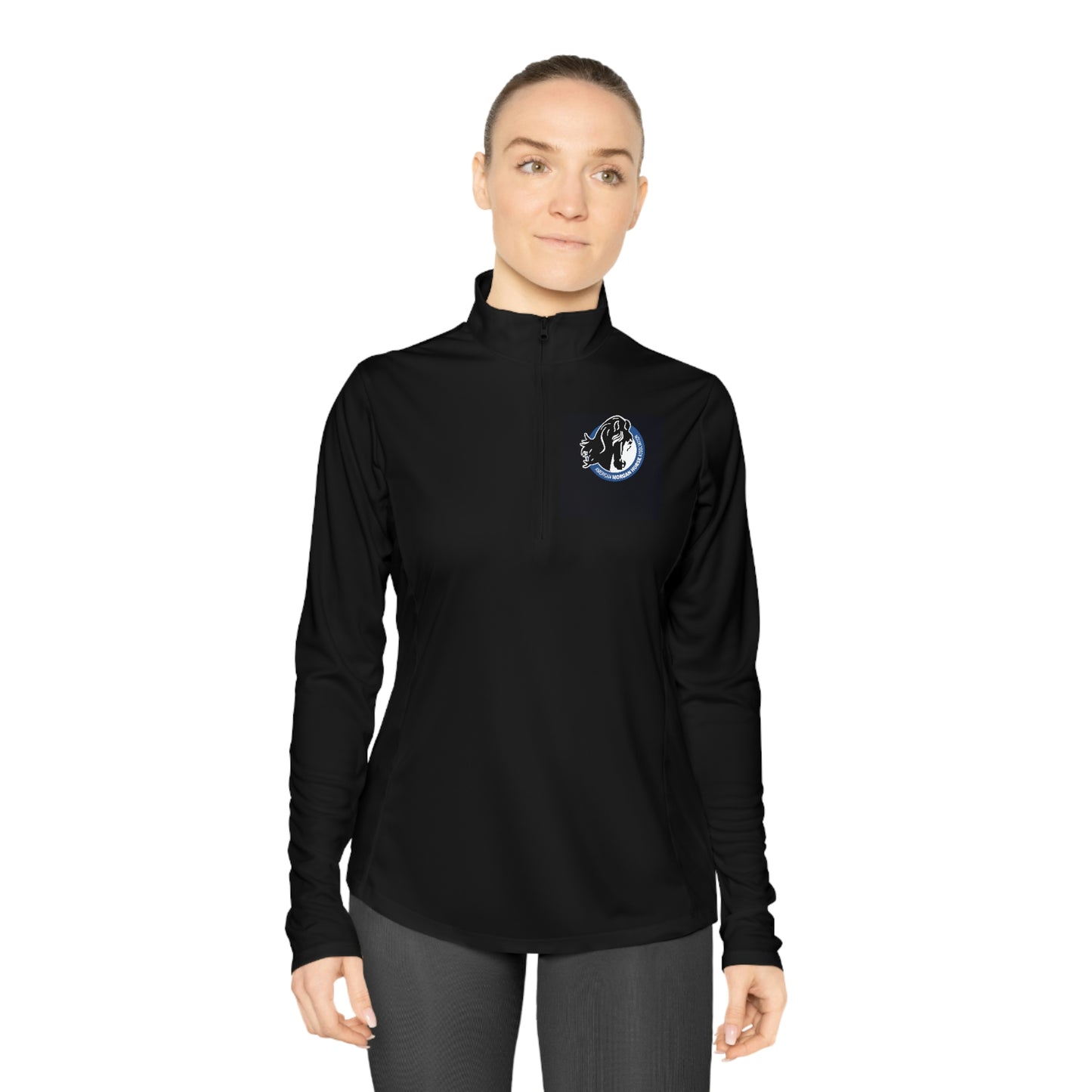 AMHA Ladies Quarter-Zip Pullover